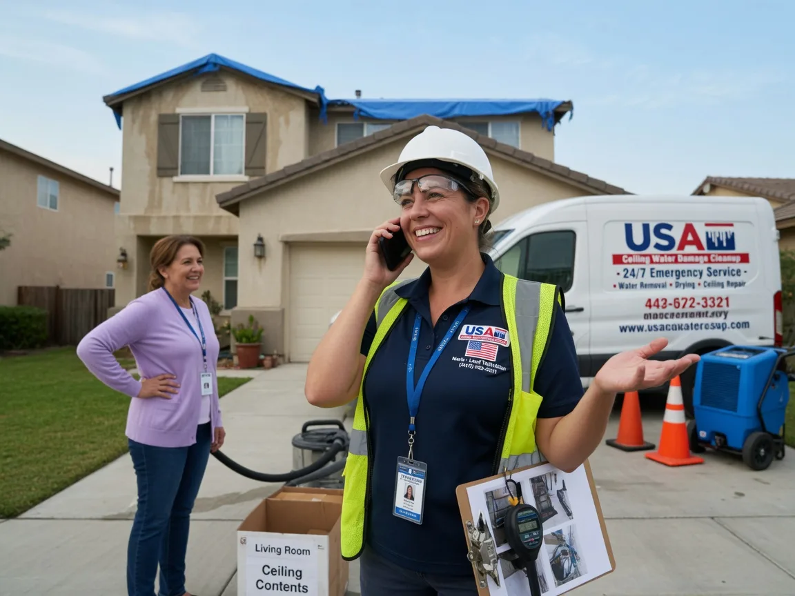 Ceiling Water Damage Restoration El Mirage, AZ FAQs